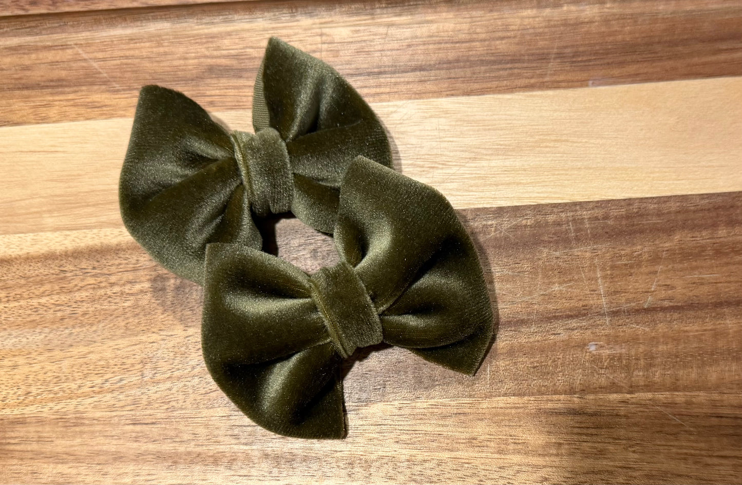 3” Green Velvet Piggies