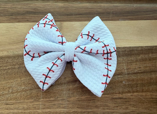 4” Baseball Bow